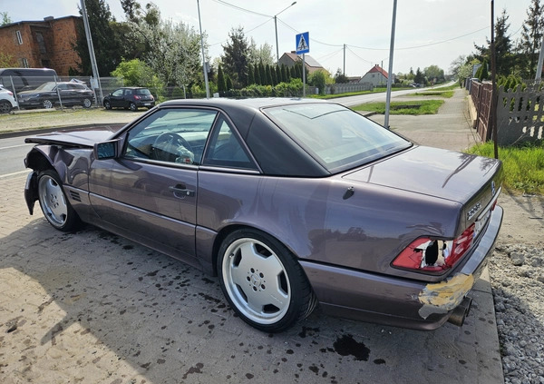 Mercedes-Benz SL cena 20900 przebieg: 173000, rok produkcji 1992 z Pruszków małe 79